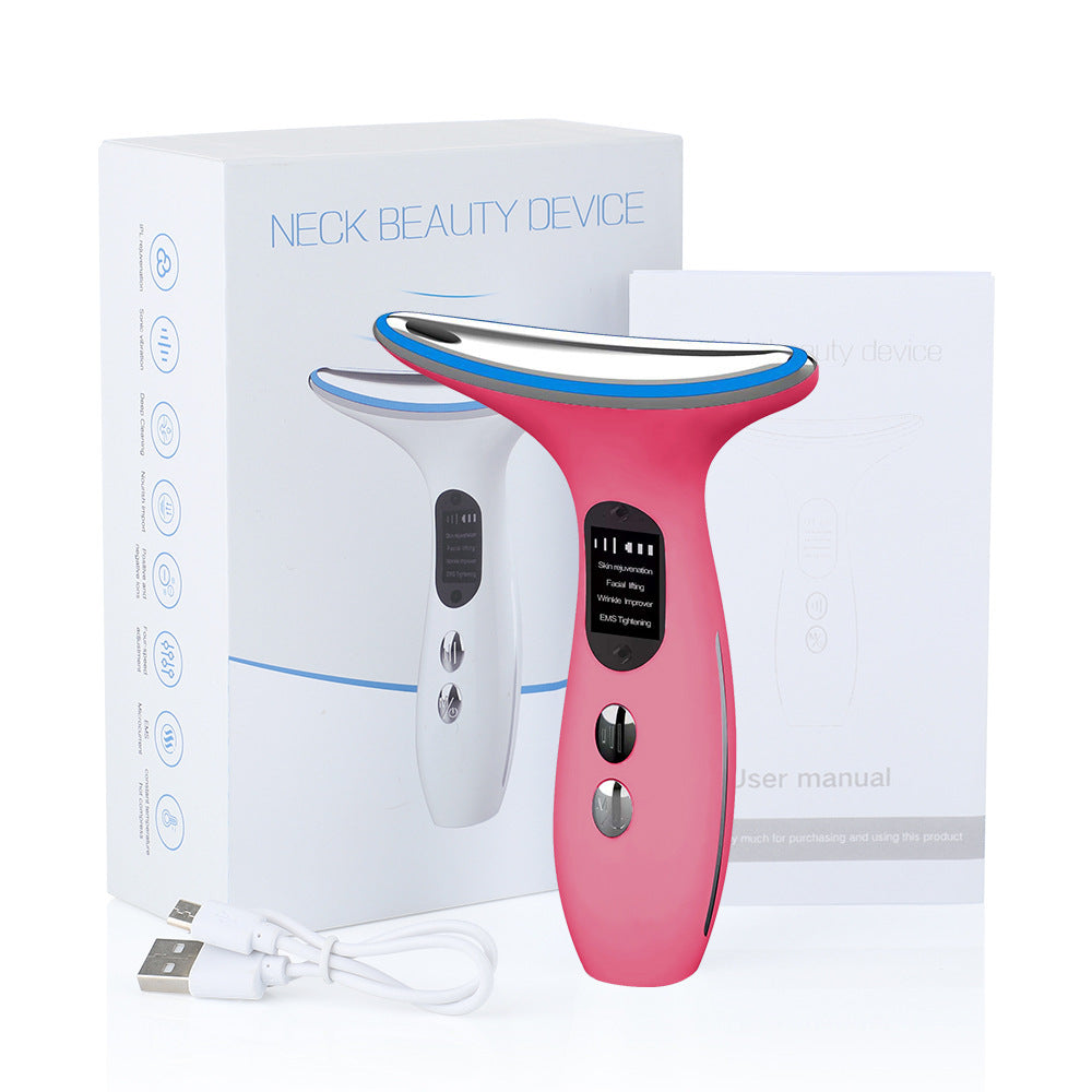 MyLumive Pro | Masajeador Facial y Cervical LED 3 en 1