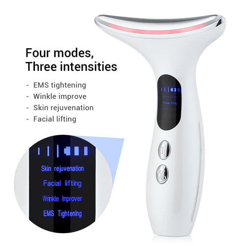 MyLumive Pro | Masajeador Facial y Cervical LED 3 en 1